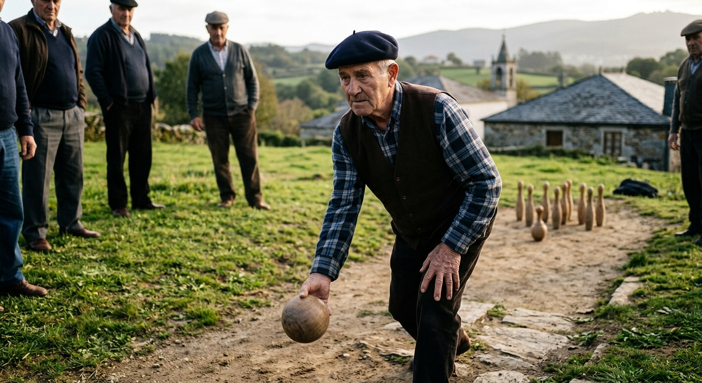 Galicia blinda el tradicional juego de los bolos como Bien Cultural
