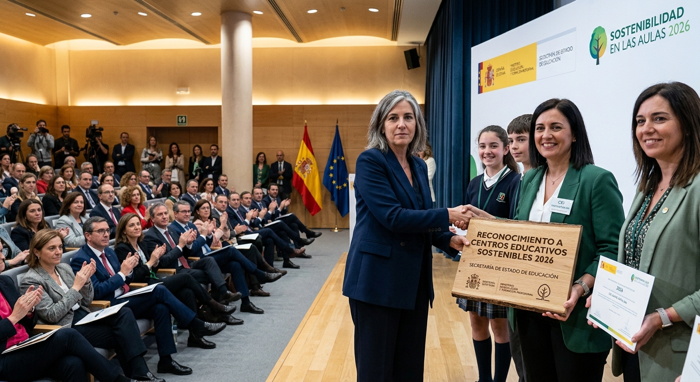 Reconocimiento a Centros Educativos Sostenibles 2026
