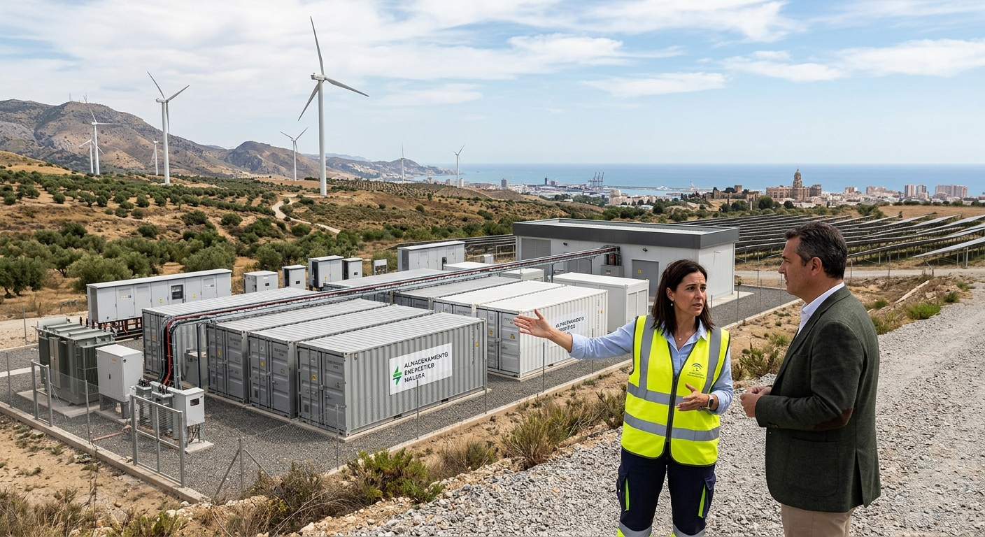 Nuevo proyecto de almacenamiento energético en Málaga