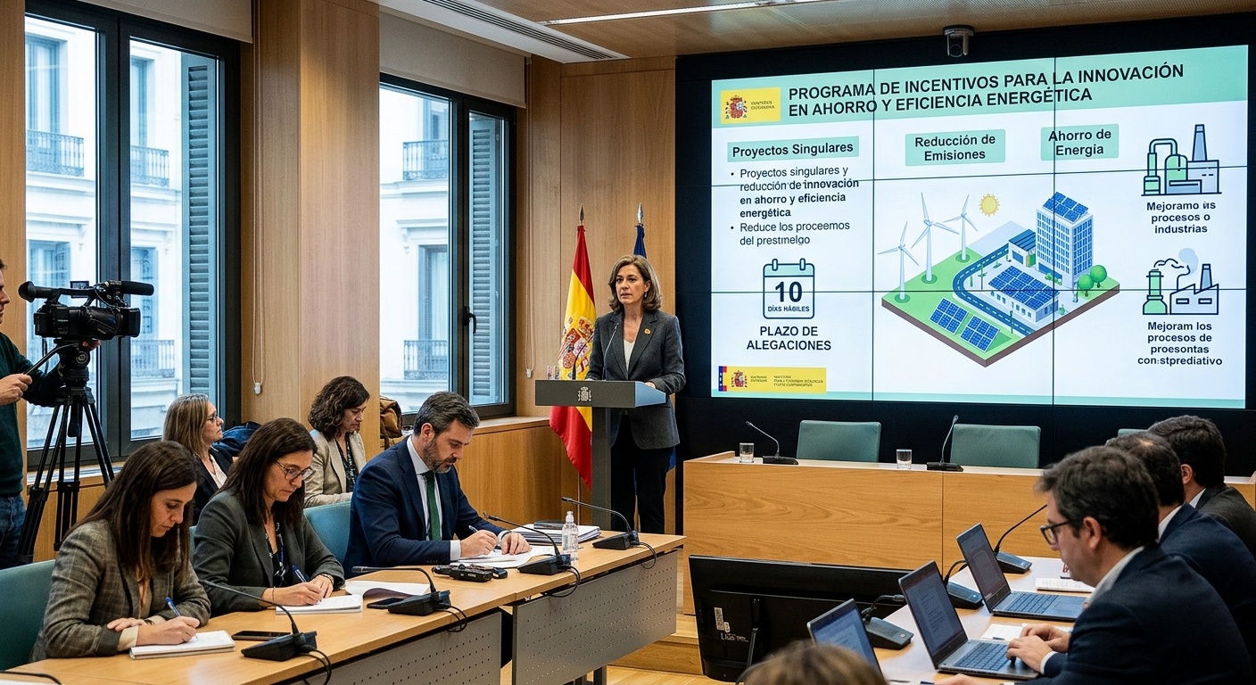 Incentivos para proyectos innovadores de ahorro energético