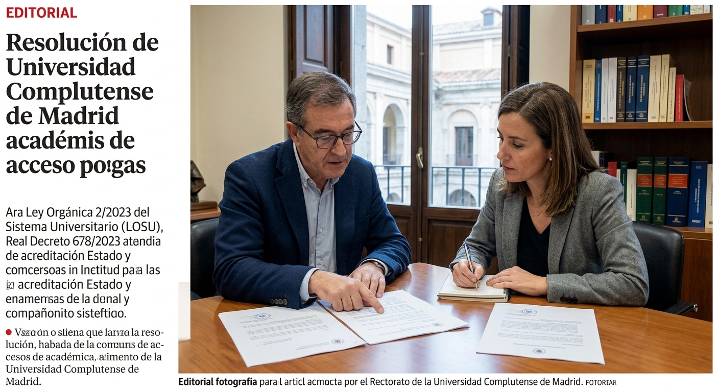 La Complutense busca nuevos docentes universitarios