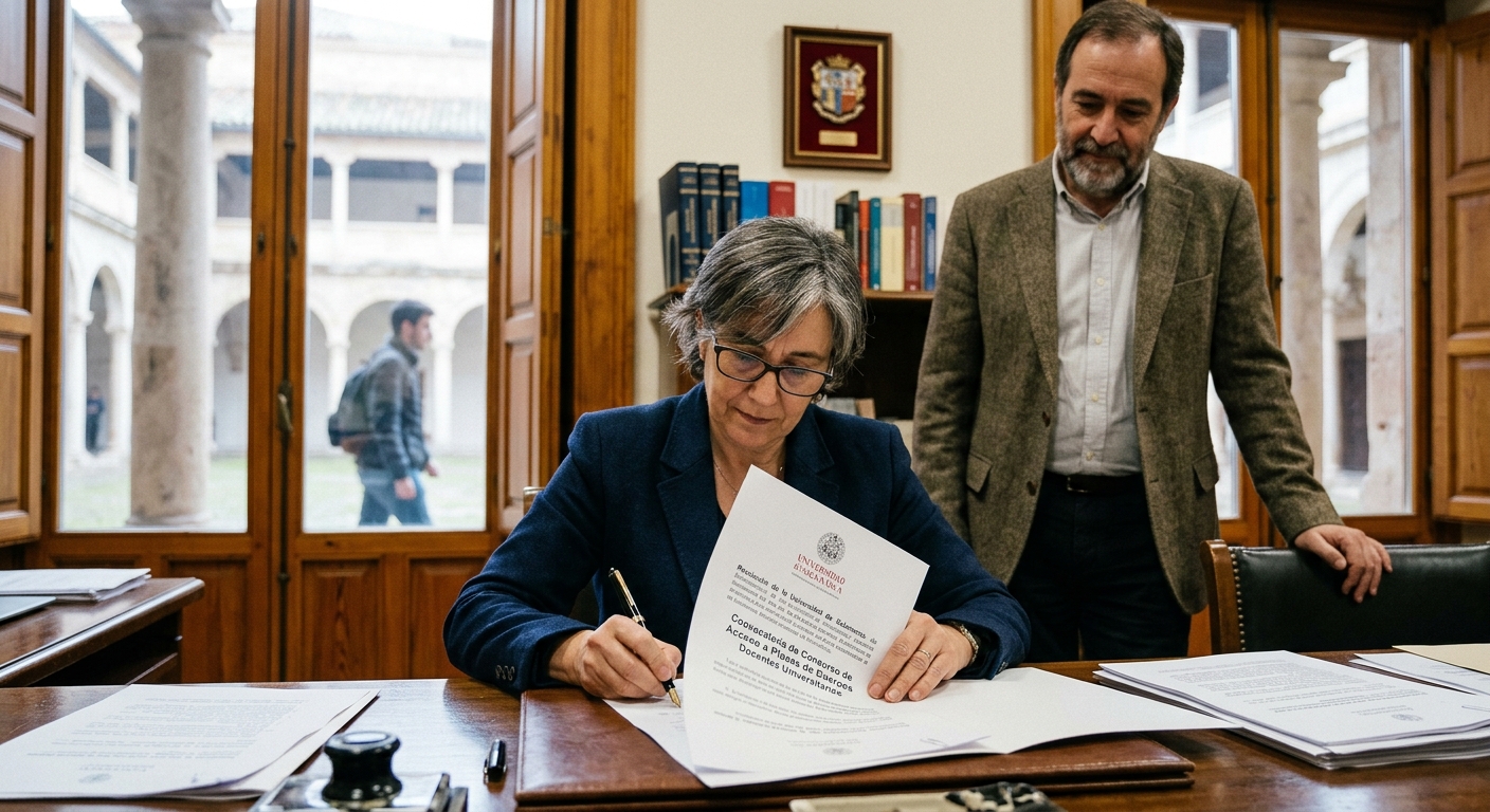 La Universidad de Salamanca abre concurso para docentes