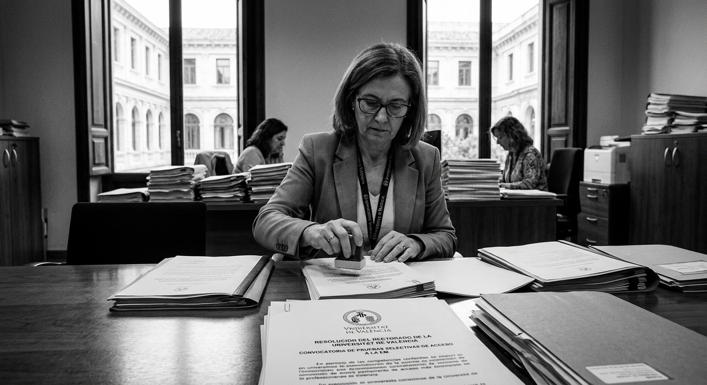La Universitat de València busca personal técnico superior