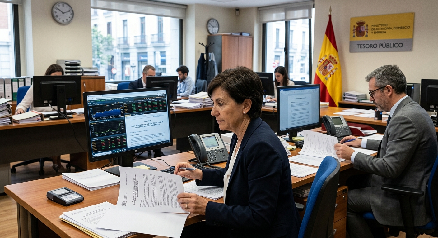 El Tesoro Público convoca subasta de liquidez