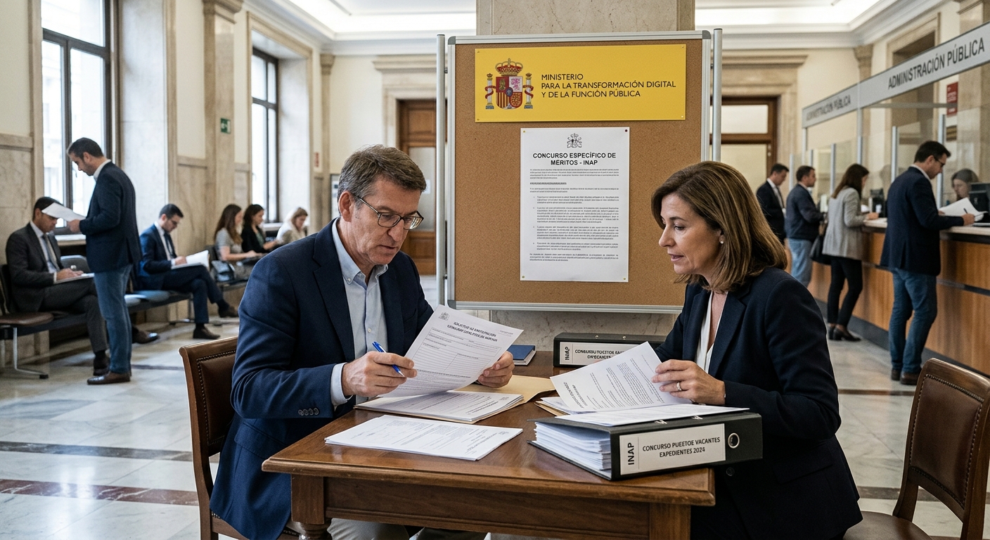 Concurso para puestos vacantes en el INAP