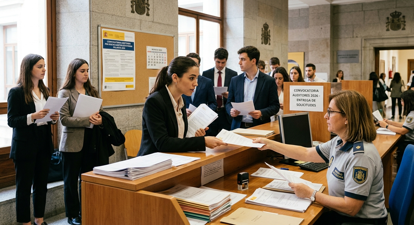 Convocado el examen para nuevos auditores de cuentas 2026