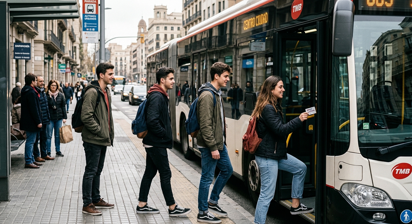 Nuevas ayudas para el transporte público joven
