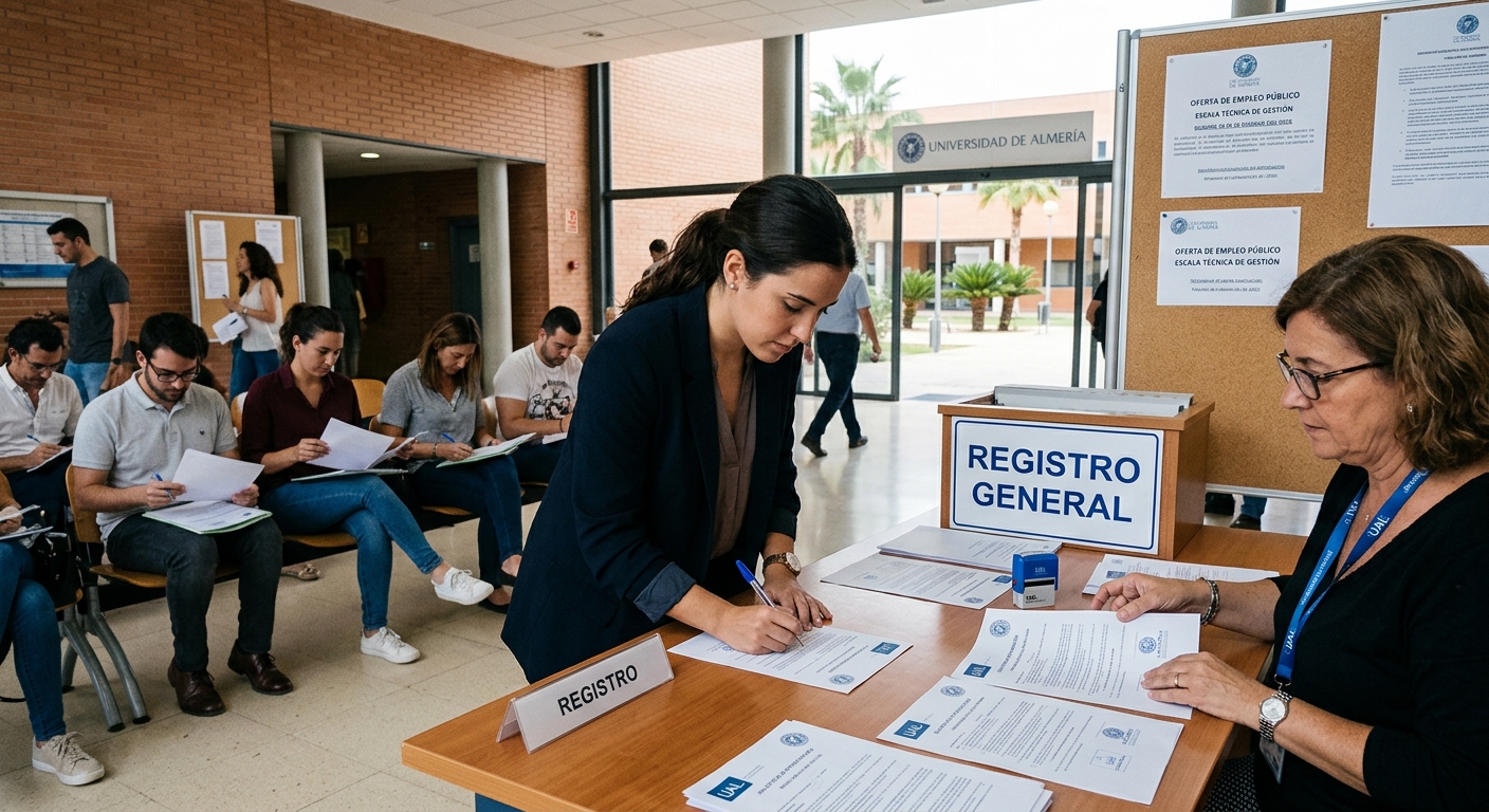 La Universidad de Almería busca personal técnico de gestión