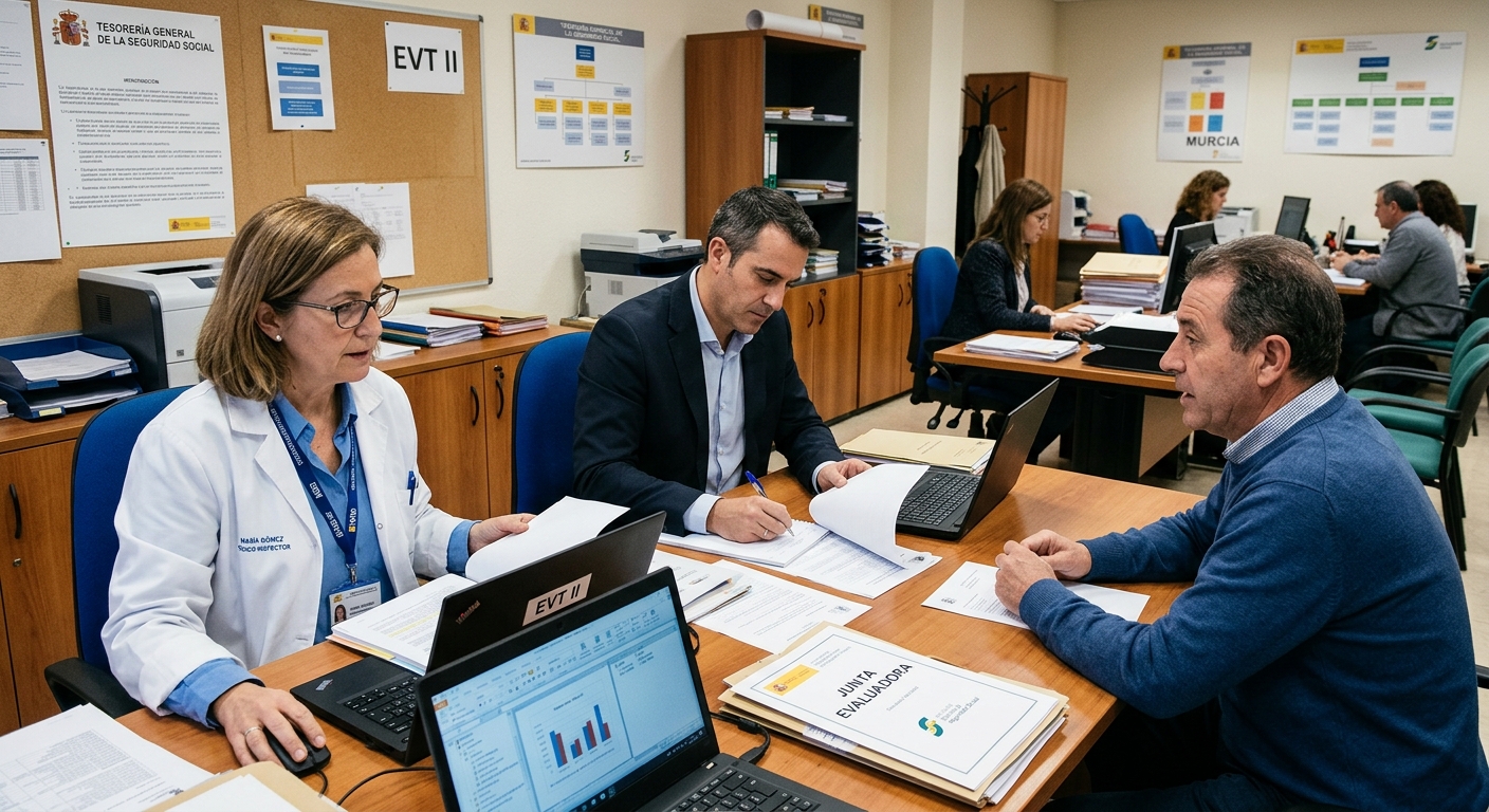Refuerzo para la valoración de incapacidades en Murcia