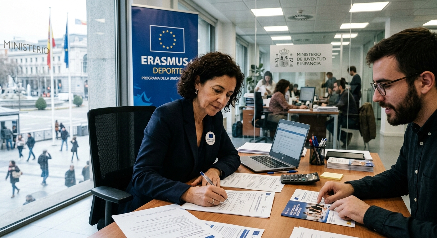 Abierta la convocatoria de ayudas Erasmus+ para el deporte