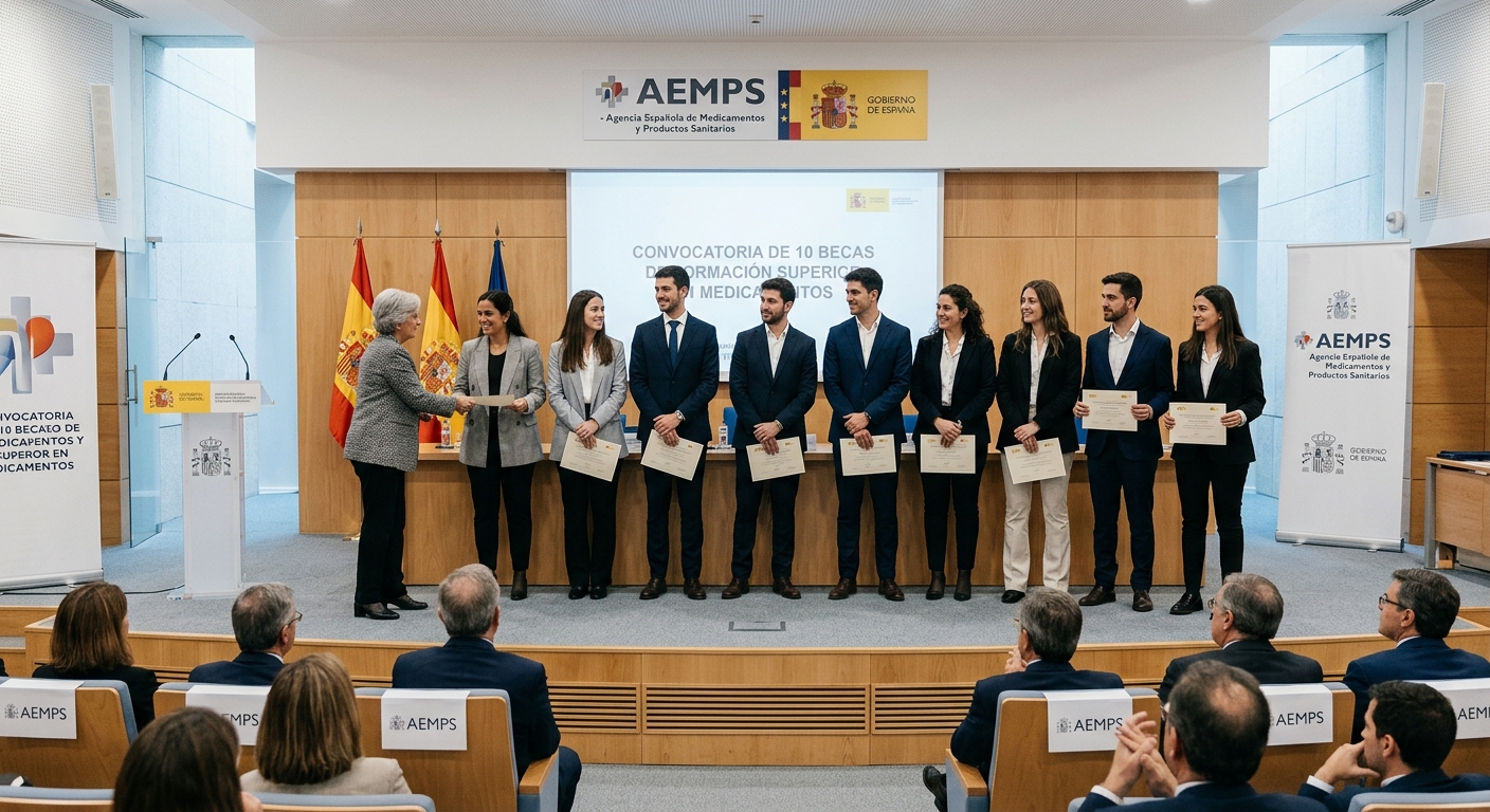 La AEMPS ofrece 10 becas para formación en medicamentos