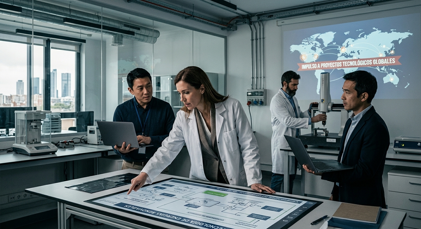 Millones para la I+D: España impulsa proyectos tecnológicos globales