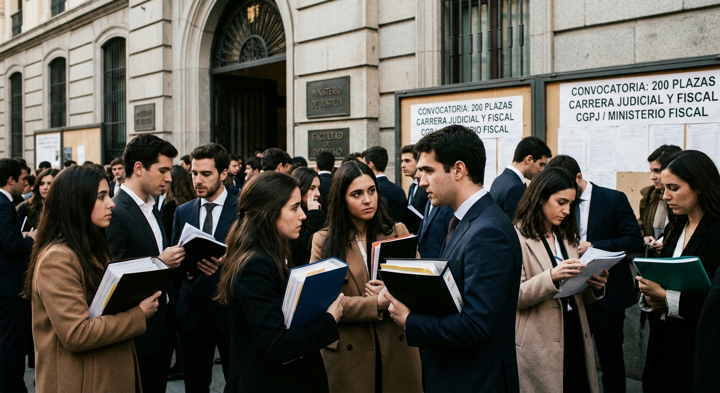 El CGPJ convoca 200 plazas para jueces y fiscales en toda España
