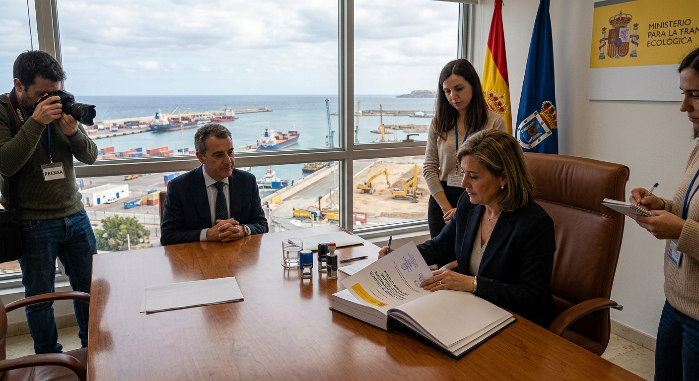 Luz verde ambiental al proyecto de ampliación del Puerto de Melilla