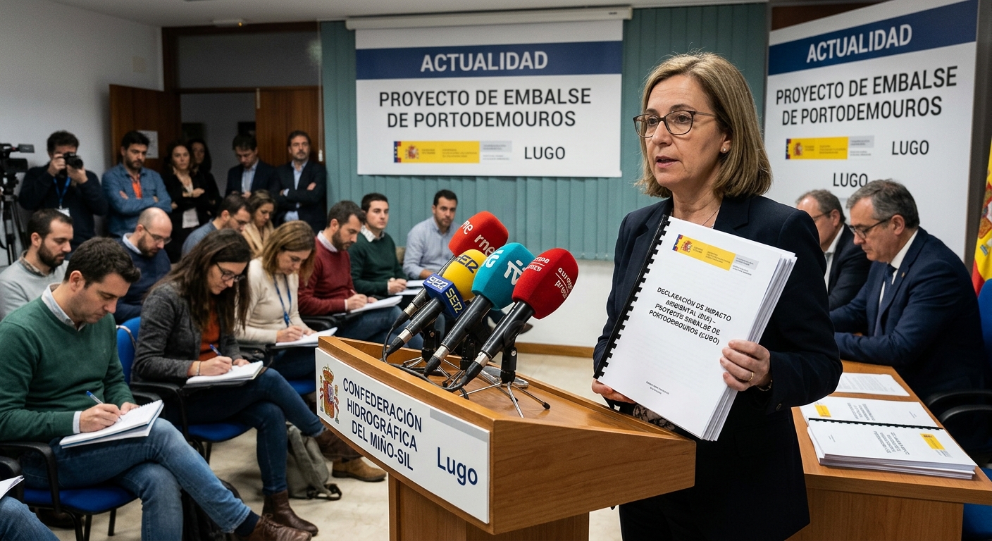 Declaración de impacto ambiental para un embalse en Lugo