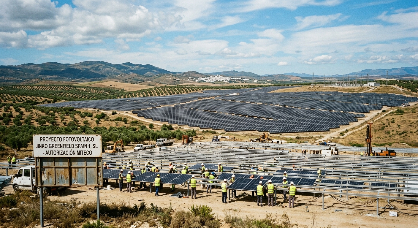 Luz verde a una macroplanta solar en el sur de España
