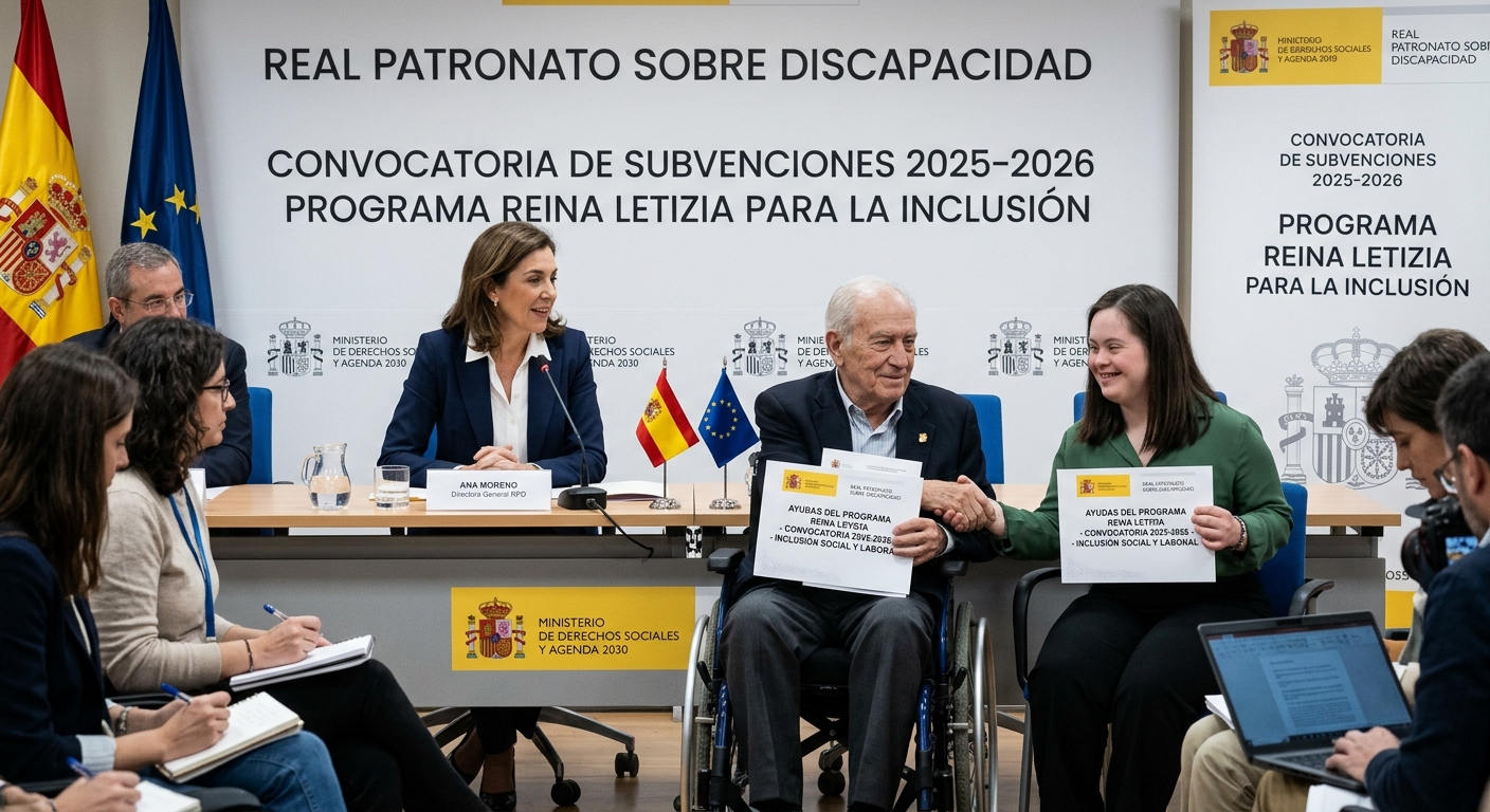 Abiertas las ayudas del Programa Reina Letizia para la Inclusión