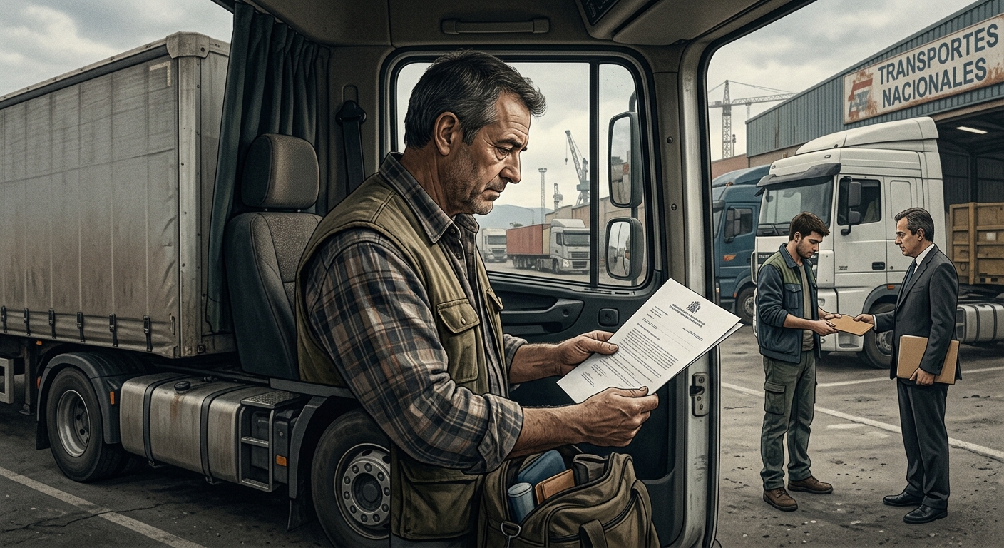 Ayudas provisionales a transportistas que abandonan la actividad