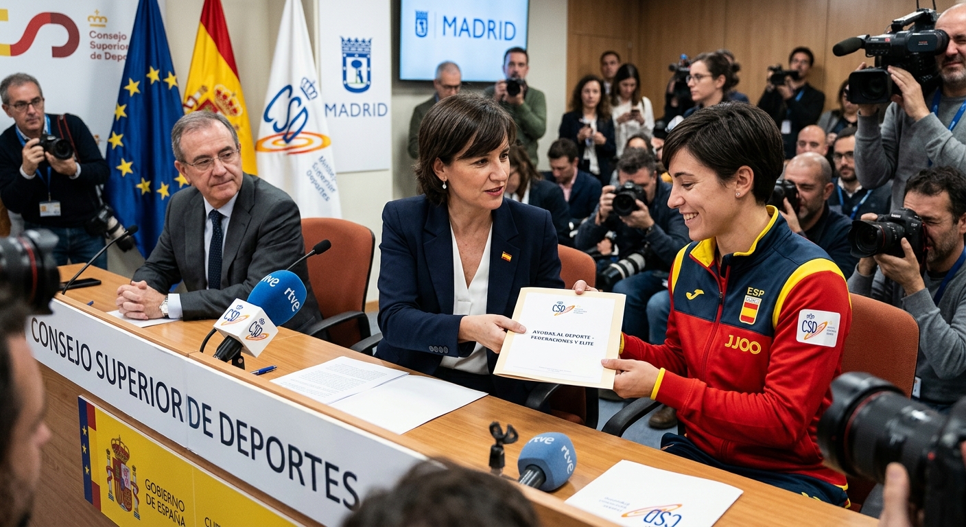 Ayudas millonarias para el deporte español: federaciones y élite