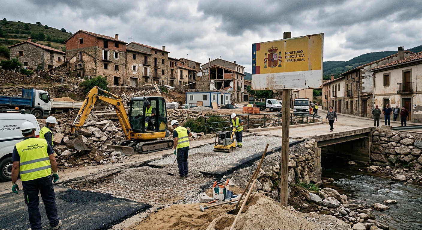 Subvenciones para reconstruir municipios tras desastres