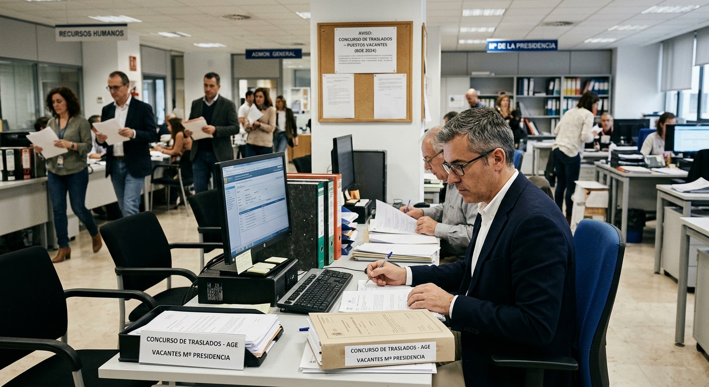 Concurso para cubrir puestos en la Administración General del Estado